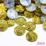 Chaton Redondo Craquelado De Resina 10mm C/1000-unidades - Imagem 8