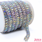 Corrente De Strass Real Com 3-Filas ss16 C/9-Metros - Imagem 12