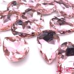 Gota Imitação Swarovski 20mm X 30mm Base Irregular C/50unidades - Imagem 7