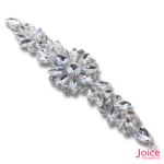 Aplique De Strass 5cm X 17cm C/1-Unidades Ref:BL018