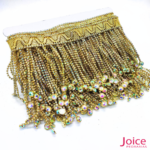 Franja De ABS Com Strass 120mm C/4.5-Metros -Ref:B078 - Imagem 6