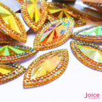 Chaton Indiana Navete Com (AB) Resina 20mm x 40mm C/100-unidades - Imagem 12