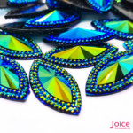 Chaton Indiana Navete Com (AB) Resina 20mm x 40mm C/100-unidades - Imagem 13