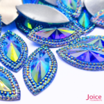 Chaton Indiana Navete Com (AB) Resina 20mm x 40mm C/100-unidades - Imagem 15