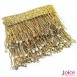 Franja De ABS Com Strass 120mm C/4.5-Metros -Ref:B078 - Imagem 4