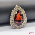 Chaton Gota De Vidro 44mm X 47mm Com Strass Em volta Com (BASE PRATA) De Aço C/20-unidades - Imagem 24