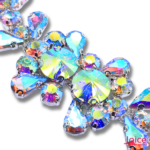 Aplique De Strass 4cm X 13.5cm C/1-Unidades Ref:LH010 - Imagem 3