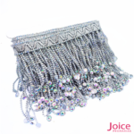 Franja De ABS Com Strass 120mm C/4.5-Metros -Ref:B078 - Imagem 5