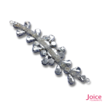 Aplique De Strass 4cm X 13.5cm C/1-Unidades Ref:LH010 - Imagem 4