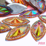 Chaton Indiana Navete Com (AB) Resina 20mm x 40mm C/100-unidades - Imagem 8