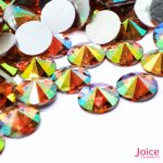 Chaton Rivoli De Resina Base Reta 6mm (AB) C/7200-unidades