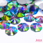 Chaton Octagonal De Resina (AB) 14mm X 14mm C/500-Unidades - Imagem 5