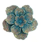 Aplique Flor Com Strass De Cristal 10cm Unidade Sku:B3610 - Imagem 6