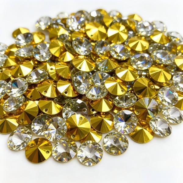 46dourado metalico