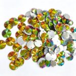 Chaton Redondo Com Furo Resina 16mm C/500-Unidades - Imagem 8