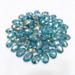 Oval Base Irregular Acrilico AB 10mm x 14mm c/1000Unidades - Imagem 3