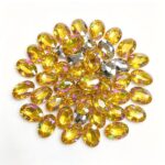 Oval Base Irregular Acrilico AB 18mm x 25mm c/200Unidades