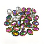 Oval Base Irregular Acrilico AB 13mm x 18mm c/200Unidades - Imagem 2