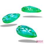 Gotra Imitação Neon De Vidro 10.5mm X 18mm Com Furo Base Reta C/200-Unidades - Imagem 2