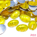 Chaton Oval Indiana Resina 13mm X 18mm C/300unidades - Imagem 2