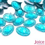 Chaton Oval Indiana Resina 13mm X 18mm C/300unidades - Imagem 18