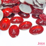 Chaton Oval Indiana Resina 13mm X 18mm C/300unidades - Imagem 3
