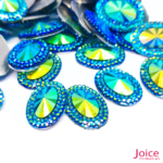 Chaton Oval Indiana Resina 13mm X 18mm C/300unidades - Imagem 7