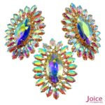 Aplique De Strass 47mm X 65mm C/1-Unidades Ref:LH031 - Imagem 2