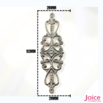 Tag De Metal Para Chaton 92mm X 28mm C/100-Unidades