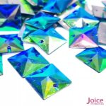 Quadrado De Resina  Com Furo 22mm X 22mm C/200-Unidades - Imagem 13