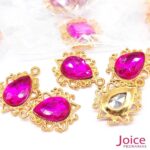 Mini Broche Gota De Strass 18mm X 25mm C/100-Unidades Ref:BH02 - Imagem 8