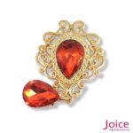 Broche De Strass 26mm X 46mm C/50-Unidades Ref:BH06 - Imagem 4