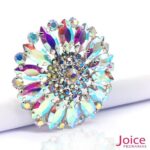 Aplique De Strass 5cm  C/1-Unidades Ref:LH031 - Imagem 3