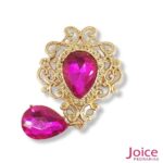 Broche De Strass 26mm X 46mm C/50-Unidades Ref:BH06 - Imagem 5