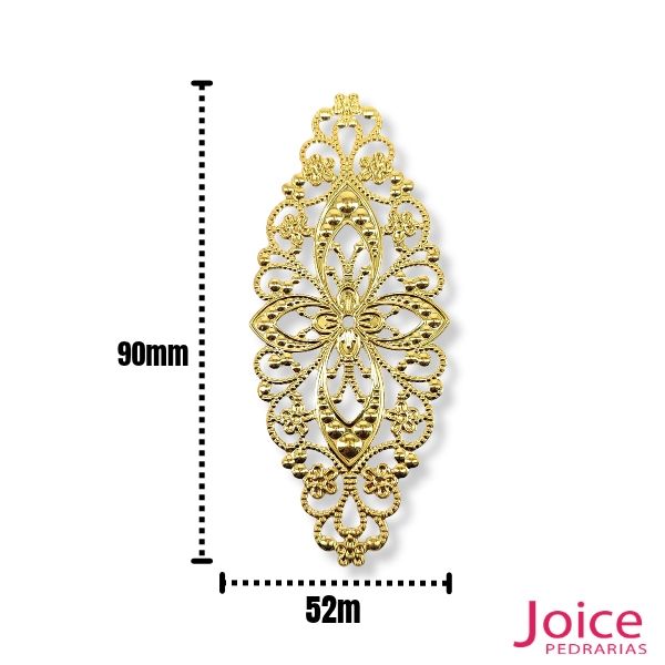 Tag De Metal Para Chaton 100mm X 43mm C/100-Unidades-Ref:TP39