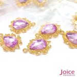 Mini Broche Gota De Strass 18mm X 25mm C/100-Unidades Ref:BH02 - Imagem 5
